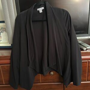 Maternity drape blazer